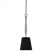 Golden 3500-M1L AB-GRM - Mini Pendant with Groom Shade