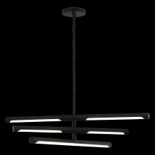 Matteo Lighting C31490MB - Novelle Matte Black Pendant