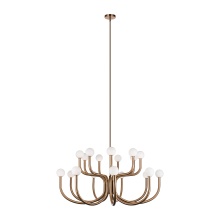 Matteo Lighting C34218AGOP - Joelle Aged Gold Brass Pendant