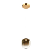 Matteo Lighting C37401AGAG - Refrax Aged Gold Brass Pendant