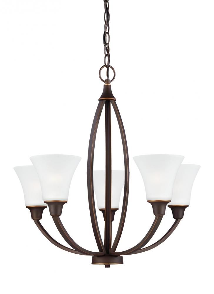 Metcalf Five Light Chandelier