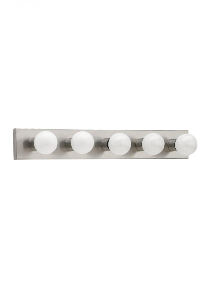 Center Stage Five Light Wall / Bath