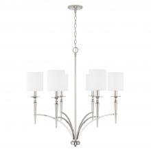 Capital 442661PN-701 - 6 Light Chandelier