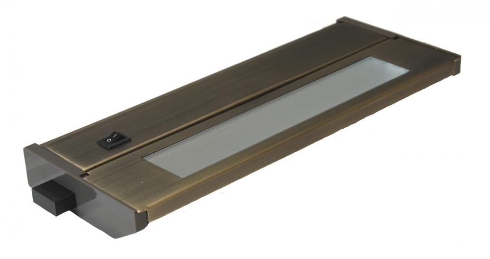 PRIORI Dark Bronze 10-Inch One-Light T2 Fluorescent Under Cabinet Light