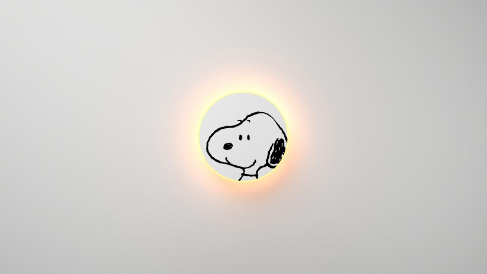 PeanutsÂ® Ramen Wall Sconce, 12", Snoopy