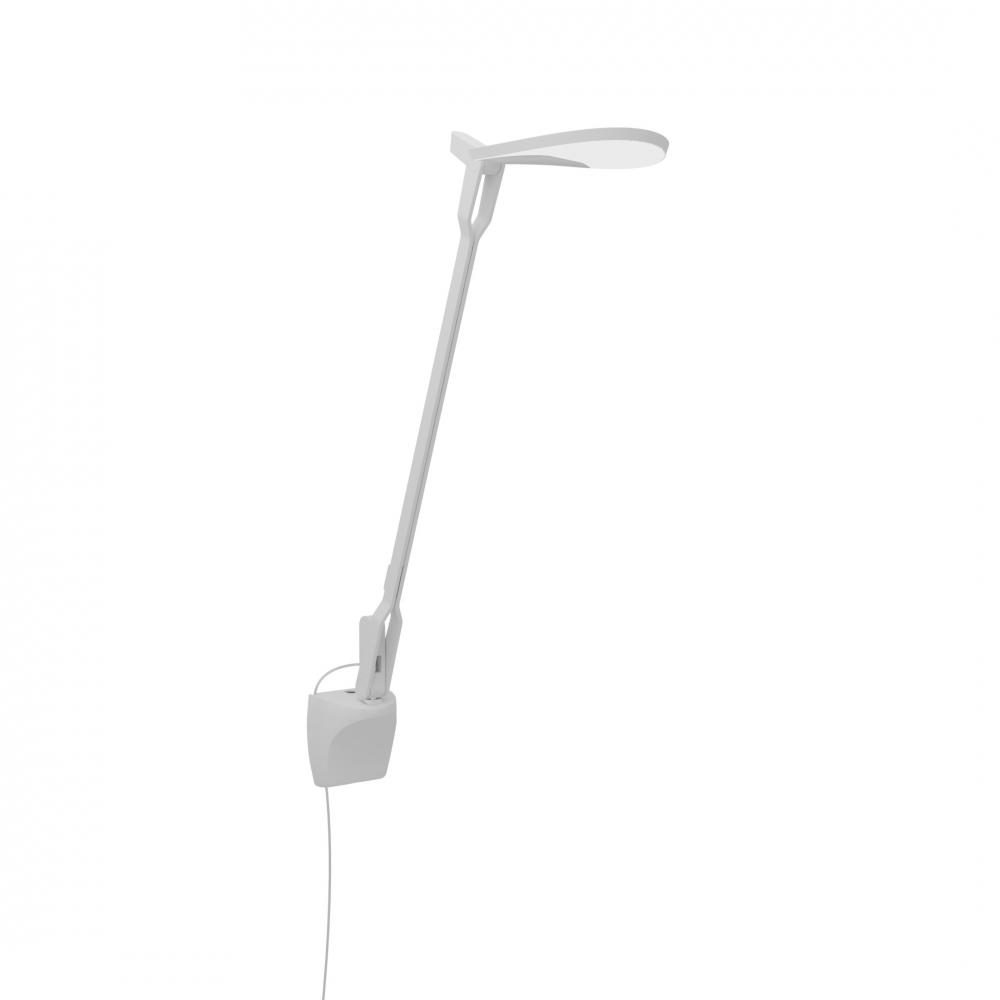 Splitty (Warm Light) (Matte White) with Wall Mount