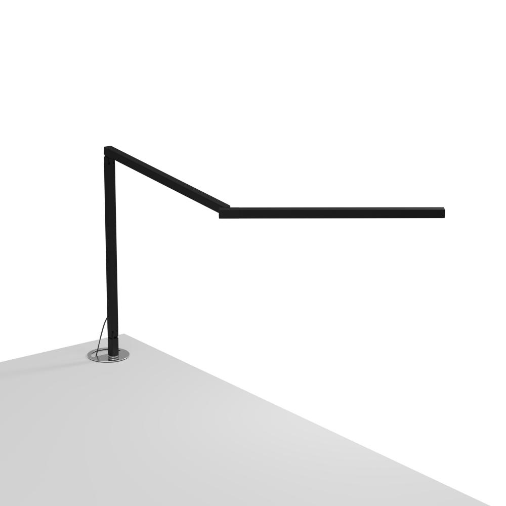 Z-Bar Mini PRO LED Desk Lamp Gen 4 (Matte Black) with Grommet Mount