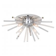 Vaxcel International C0235 - Aria 22.5-in. W 4 Light Flush Mount Chrome