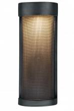 Vaxcel International T0236 - Wicker Park 5-in LED Outdoor Wall Light Warm Pewter