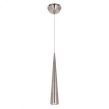 Access 52052-BS - One Light Brushed Steel Down Mini Pendant