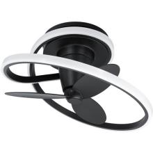 Modern Forms US - Fans Only FH-D2402-28L-BK - Veloce Flush Mount Ceiling Fan