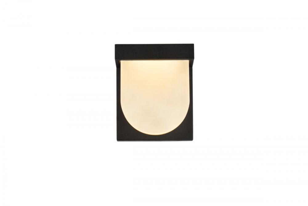 LED Wall Sconce W5''E3''H6'' Black