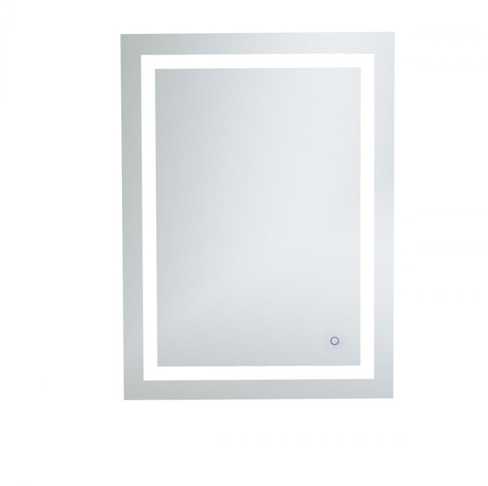 Helios 27in x 36in Hardwired LED mirror with touch sensor and color changing temperature
