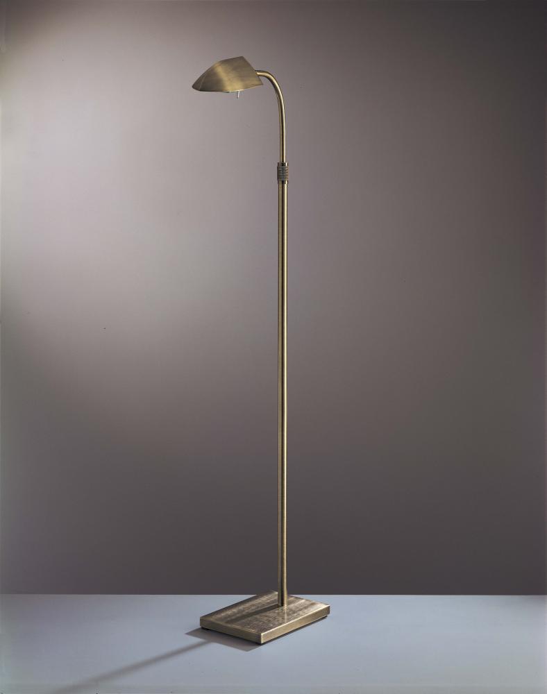 Antique Brass Floor Lamp