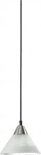 Quorum 1330-165 - Lg Cone Minipend/Alab-Stn