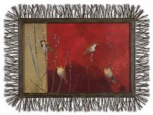 Uttermost 50989 - Sparrows in Willow Framed Art