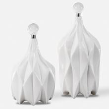 Uttermost 17868 - Uttermost Klara White Bottles Set/2